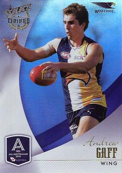 2016 Select AFL Certified - All Australian 2015 #AA9 Andrew Gaff Front
